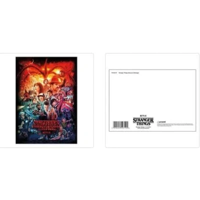 Image of STRANGER THINGS (SEASON S MONTAGE) POSTCARD PRINT A6 (1 CARD SUPPLIED)