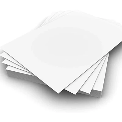 Image of DJP A6 White Craft Card 300gsm Postcard Blank Art Crafting Thick Cardstock 50 Sheets