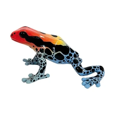 Image of Bullyland 68521 Amazonica Tree Climber Frog Toy Figure, Approx. 3 cm Large Animal Detailed, PVC Free, Ideal as a Cake Figure and Small Gift for Children from Years