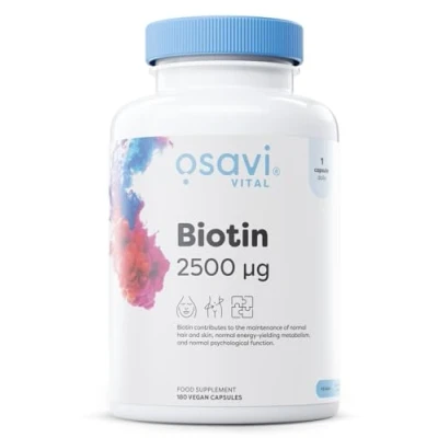 Image of Osavi Biotin, 2500mcg 180 Vegan caps