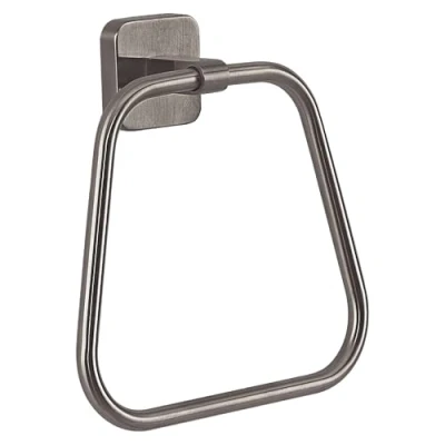 Image of Gedy Towel ring Tonga Graphite Matte