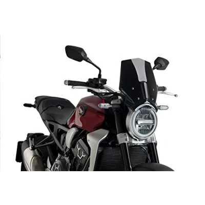 Image of Puig 9748N Windshield Naked New Generation Sport, Black