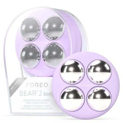 Image of FOREO Bear 2 Body Advanced Microcurrent Sculpting Machine, Cellulite Massager &amp; Lymphatic Drainage, Firm Contour, Massager, Increases Absorption of Skin Care Products, Lavender