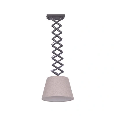 Image of Näve Adrienne fabric ceiling light height adjustable