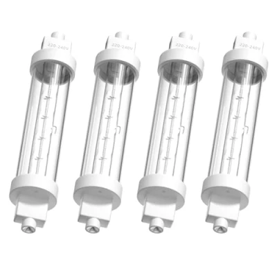 Image of Lamptobe 118MM R7S Heat Lamp Bulbs 300w, Gantry Lights Jacketed Food Warm White 2700K, Catering Halogen Bulb 240V for Kitchen,Catered Event,Canteen,Buffets(Pack of 4)