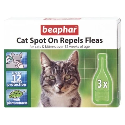 Image of Beaphar Herbal Flea Repellent Spot On for Cats