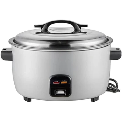 Image of Stalwart DA CFXB100A Commercial Rice Cooker Warmer 10 Litres of Cooked 4.2 Uncooked