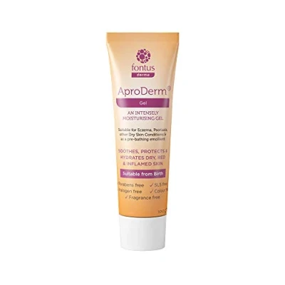 Image of AproDerm Gel (100g) Moisturising Cream Suitable for Dry Skin, Dermatitis, Eczema and Psoriasis Alcohol Free