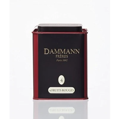 Image of DAMMANN FRÉRES TEA 4 Fruits Rouges (100g)
