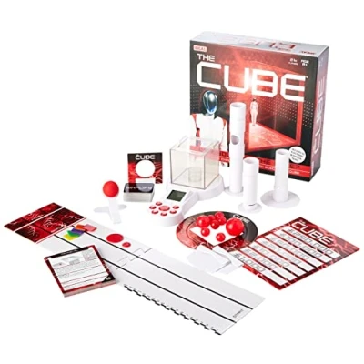Image of IDEAL the Cube: Family challenge game, can you beat Cube? TV Show Board Game For 2 6 Players Ages 8+