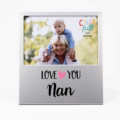 Image of Widdop &amp; Co. Aluminium Frame 6 x 4 Love You Nan