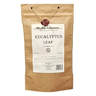 Image of Health Embassy Eucalyptus Leaf (Eucalyptus L) Loose Herbal Tea (50g)