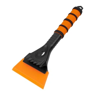 Image of BEEWAY Ice Scraper Wide 13cm TPU Blade Efficency and No Scratches Snow Frost Removal for Car SUV Truck Windscreen Windows