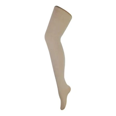 Image of Sock Snob Womens 80 Den Opaque Coloured Winter Fashion Tights (Extra Large (Hips 42&quot; 52&quot; (107 132cm), Natural)