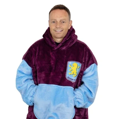 Image of Aston Villa FC Youth Sherpa Hoodie