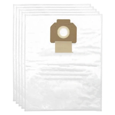 Image of SPARES2GO Microfibre Dust Bags compatible with Mirka 412 415 912 915 Vacuum Cleaner Extraction Machine (Pack of 5)