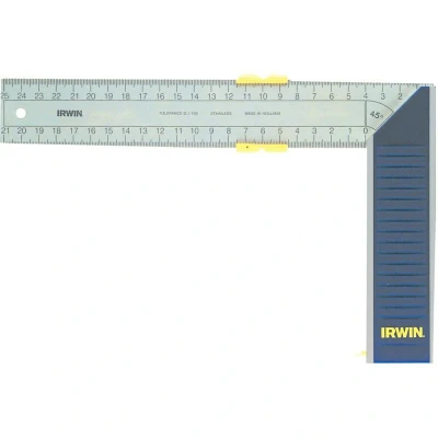 Image of Irwin 10503544 Aluminium Try and Mitre Square 300mm