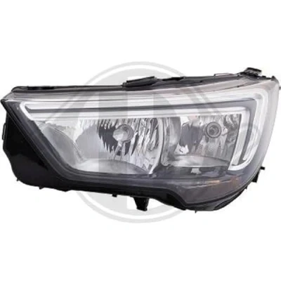 Image of 13467967, YQ00349980 Headlights DIEDERICHS 1877081 Left H7 for right hand traffic with motor headlamp levelling