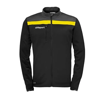 Image of Uhlsport Offense 23 Jacket Children&#039;s Black/Anthra/Lime Angel, 128