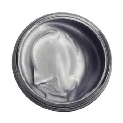 Image of Famaco 50ml Metallic Platiine Leather Deluxe Boot and Shoe Cream Polish With Polishing Duster Long Lasting Shine Protector Kit for Boots Shoes