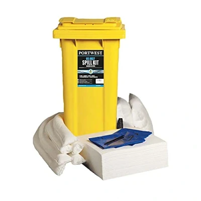 Image of Portwest 120 Litre Oil Only Kit White