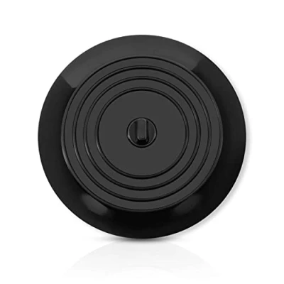 Image of CZ Store Silicone Drain Plug 6&quot; Black✮✮LIFETIME GUARANTEED✮✮ Flexible Suction Cup, Universal Waterproof Cap Cover for Stainless Steel Kitchen Sink, Ceramic Bath Tub, Toilet, Basin, Shower