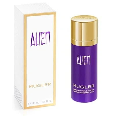 Image of Mugler Alien Radiant Deodorant Spray, Bodycare for Women, 100ml