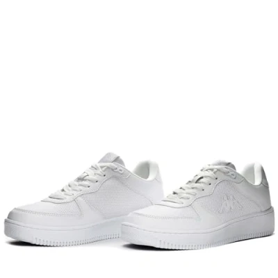 Image of Kappa Unisex Logo Maserta 2 Gymnastics Shoe, 001 White, UK