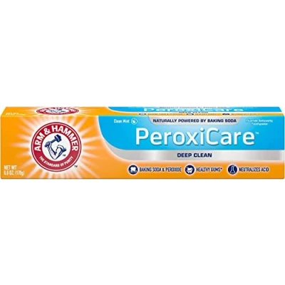 Image of Arm &amp; Hammer Peroxicare Deep Clean Toothpaste, 6 oz (Packaging May Vary)