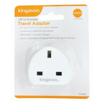 Image of UK to EU Travel Adaptor By Kingavon
