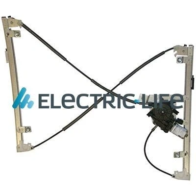 Image of 9221000000, 9221E6, 9221F9 Window regulator electric LIFE ZR PG29 L Left with motor PEUGEOT: 206 Hatchback