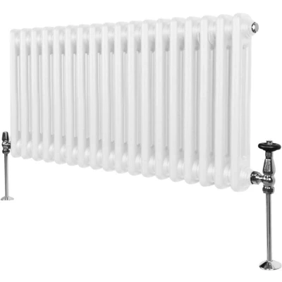 Image of MonsterShop Traditional 2 Column Radiators 300 x 832mm White