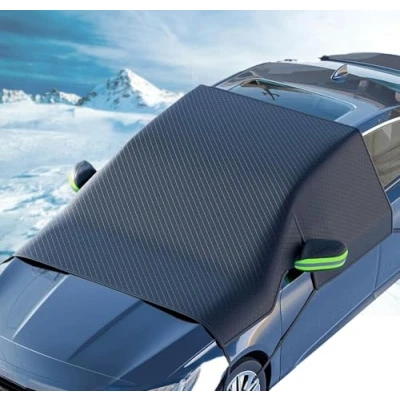 Image of MGYMGY Car Windscreen Cover for Winter, Volvo C30 C40 C70 S40 S60 Frost Snow Cover, Winter Protector, All Weather