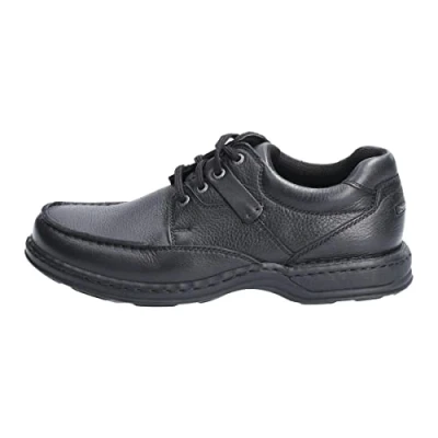 Image of Hush Puppies Men&#039;s Randall Ii Derbys, Black, 8 UK
