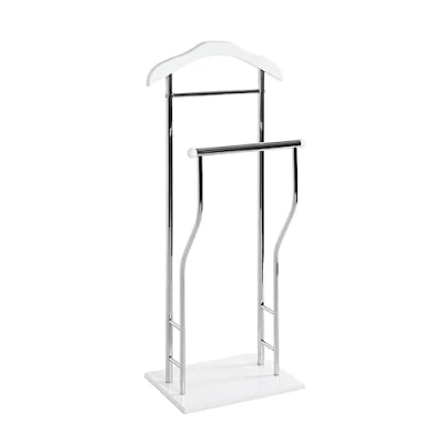 Image of HAKU Möbel valet, MDF, chrome white, W 45 x D 30 H 110 cm