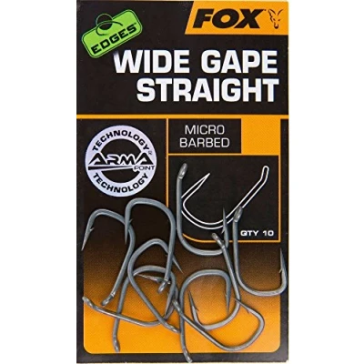 Image of Fox Edges Arma Point Wide Gape Straight Micro Barbed Carp Hooks: 5