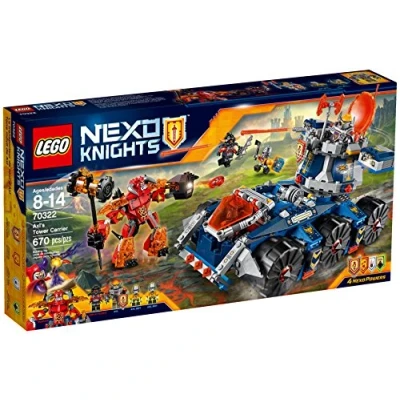Image of LEGO 70322 &quot;Nexo Knights Axl Tower Carrier Construction Set (Multi Colour)