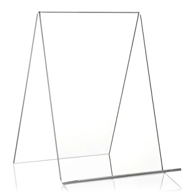 Image of Plexiglas® Book Stand/Stand as Goods Carrier and Angled Stand in DIN A5 Format