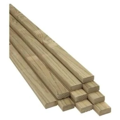 Image of Treated Timber Battens 25mm x 50mm (2x1 inch) 1.2 Metre,Green Rough Sawn Timber, 2x1 Inch, 25x50mm Inch (15)