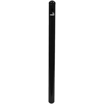 Image of Securit 100 cm Stainless Steel Smoking Post Black