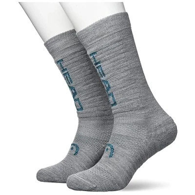 Image of Head KNEEHIGH, Grey/Sky Blue Combo, 31/34 (Pack of 2)