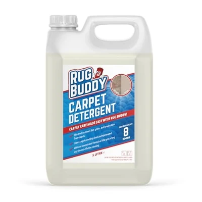 Image of Rug Buddy Carpet Detergent Upholstery Shampoo Cleaner Solution Stain Remover 5 Litre