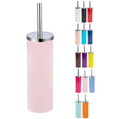 Image of MSV Toilet Brush, Metal, Pastel pink, 38,5 x 9,3 cm.