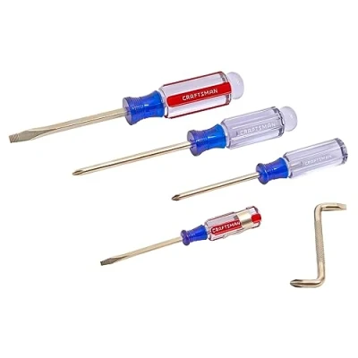 Image of CRAFTSMAN CMHT65050 Acetate Screwdriver 5Pc Set