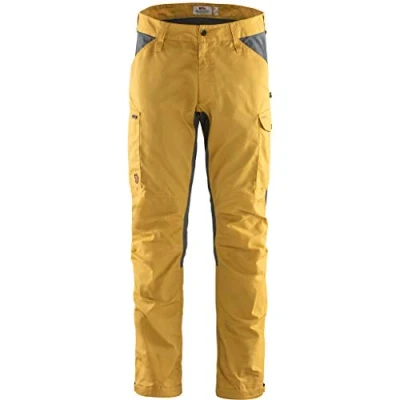 Image of FJALLRAVEN Men&#039;s Kaipak Trousers M Pants, Grey (Ochre Super Grey), 52