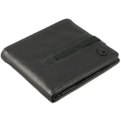 Image of Nixon Unisex&#039;s Billfold, Black, 11.2 x 9.4 cm