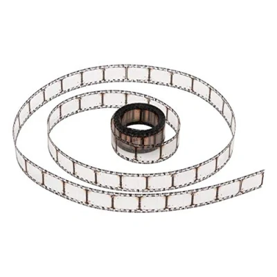 Image of Tim Holtz 108 IN/3 YD/2.74 M Idea Ology Film Strip Ribbon,White