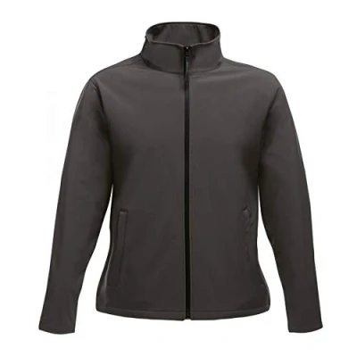 Image of Regatta Professional Womens Ablaze Printable Softshell Jacket, Seal Grey(black), 10 EU