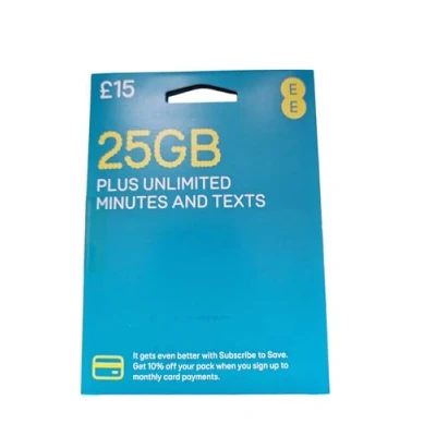 Image of EE T Mobile 4G Pay As You Go Includes NANO/MICRO/STANDARD Sim SEALED Unlimited Calls Texts and Internet