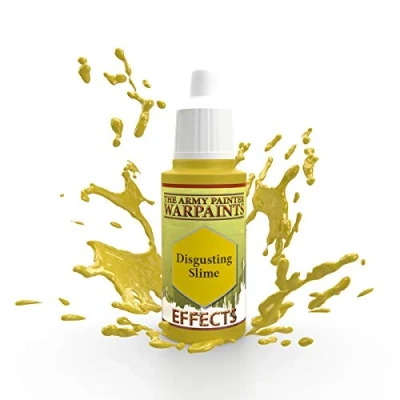 Image of The Army Painter Warpaint Disgusting Slime Acrylic Non Toxic Heavily Pigmented Water Based Paint for Tabletop Roleplaying, Boardgames, and Wargames Miniature Model Painting